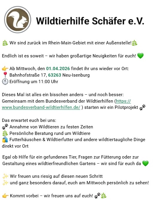 Wildtierhilfe Schäfer