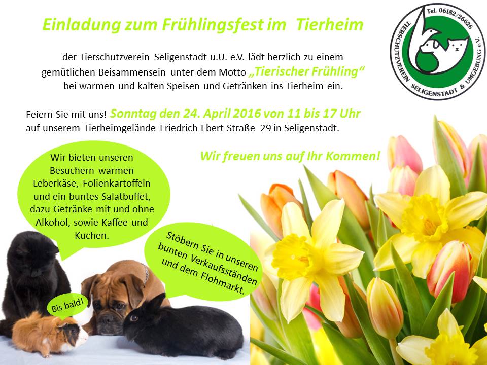Frhlingsfest Tierheim